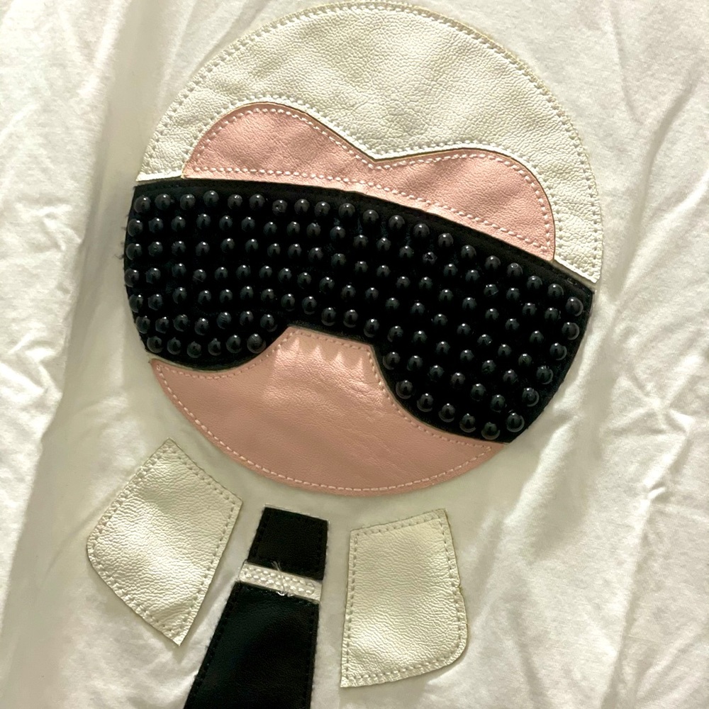 Karl Lagerfeld unisex white shirt